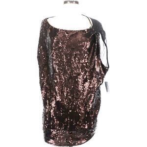 Robert Rodriguez designer NWT silk & sequins mini dress sz 6 (UK) 4 (US)